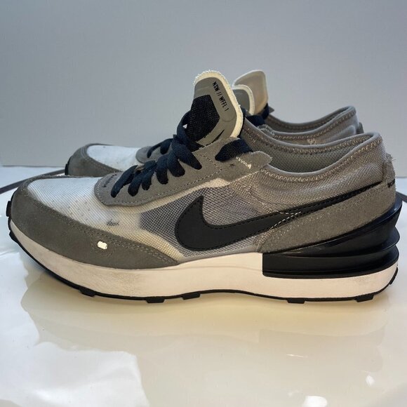 Nike Other - Nike Waffle One SE Boys Size 7Y Cool Grey White Wolf Grey Black